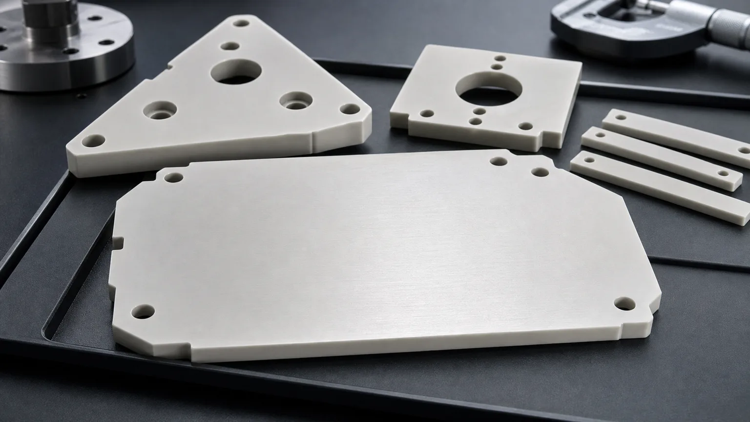 Aluminum Nitride Ceramic Parts for Semiconductor Thermal Management