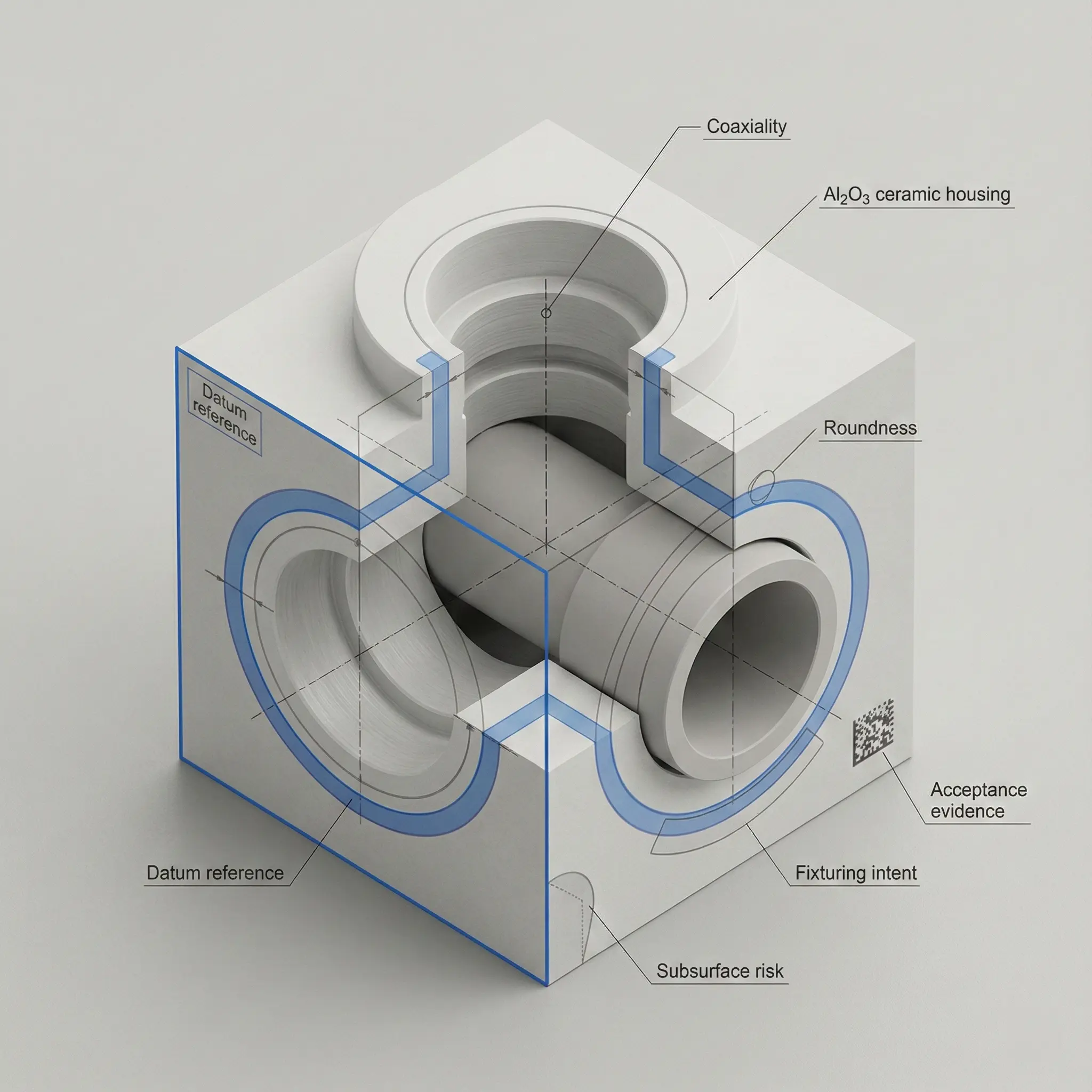 Clean and protective packaging for ceramic parts