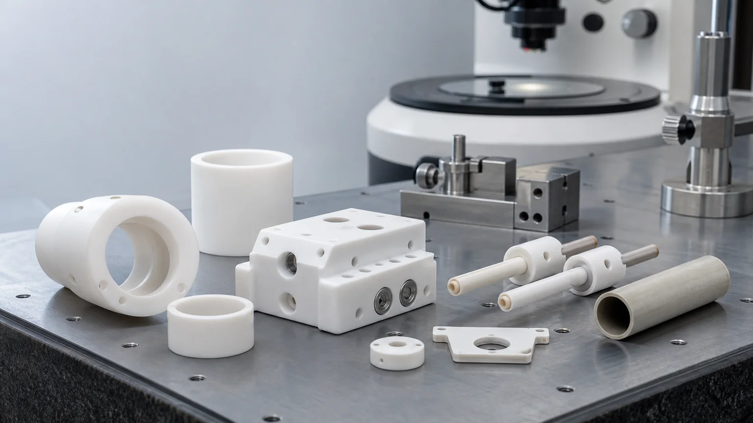 Ceramic Fluid-Path Components for Analytical Instruments