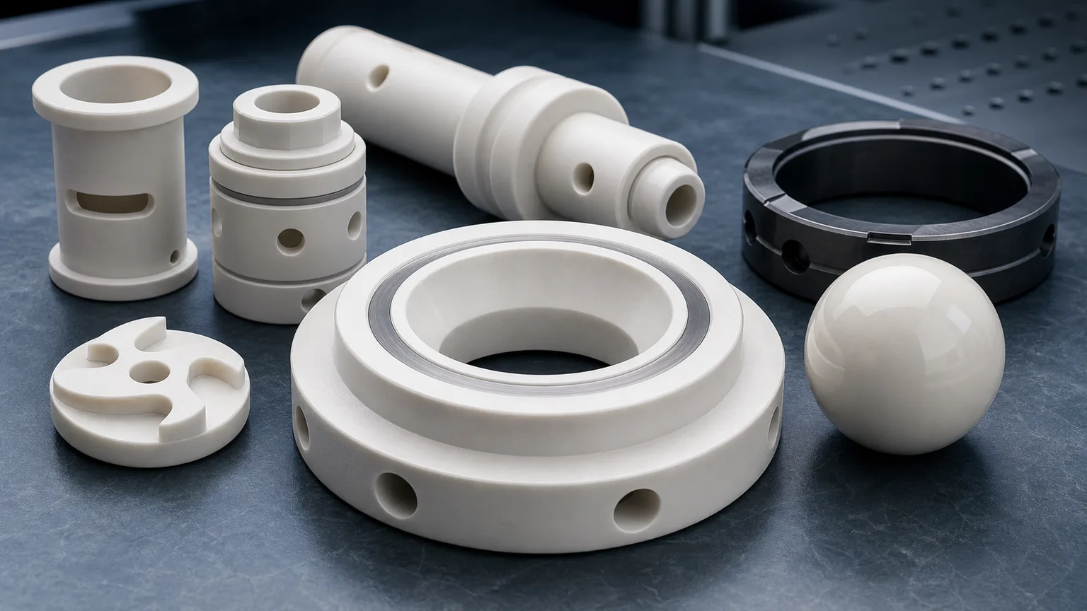 Ceramic Valve Components for Corrosive and Abrasive Fluids