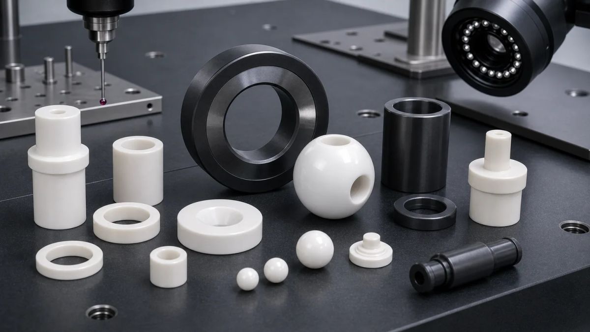 Ceramic Pump and Valve Components for Corrosive Fluid Control | CERAMIC CNC