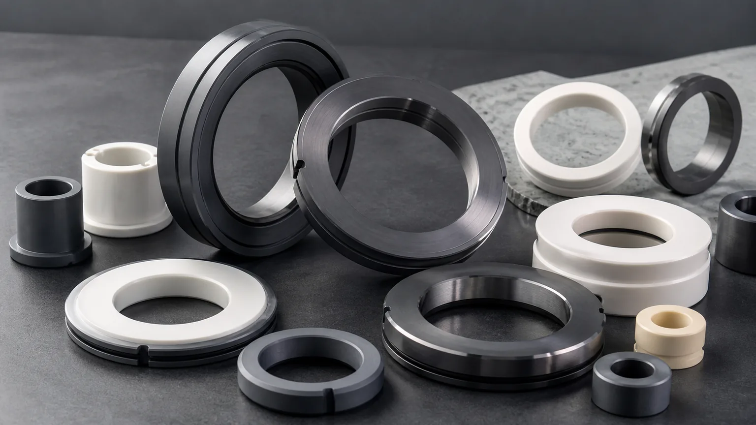 Precision Ceramic Seal Faces for Pumps and Rotating Equipment