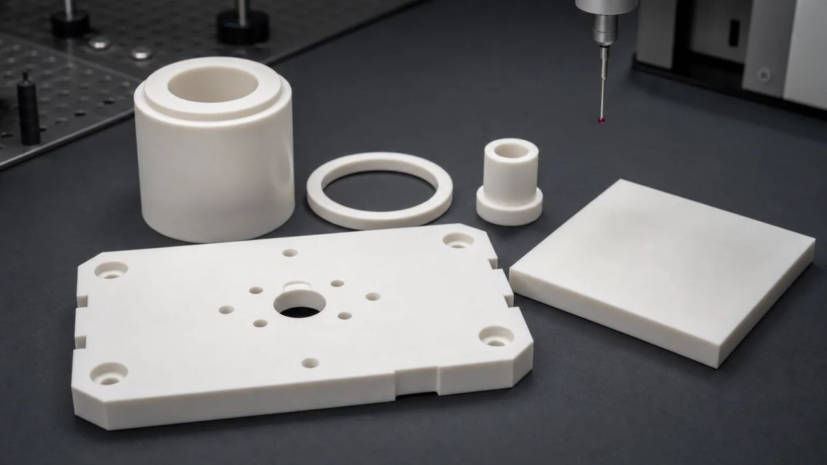 Precision Machined Alumina Ceramic Parts